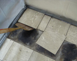 Vinyl floor tiles and linoleum can contain asbestos asbestos in floor tiles